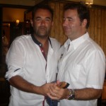 El presidente Saliente salido...y el Entrante...entrado.